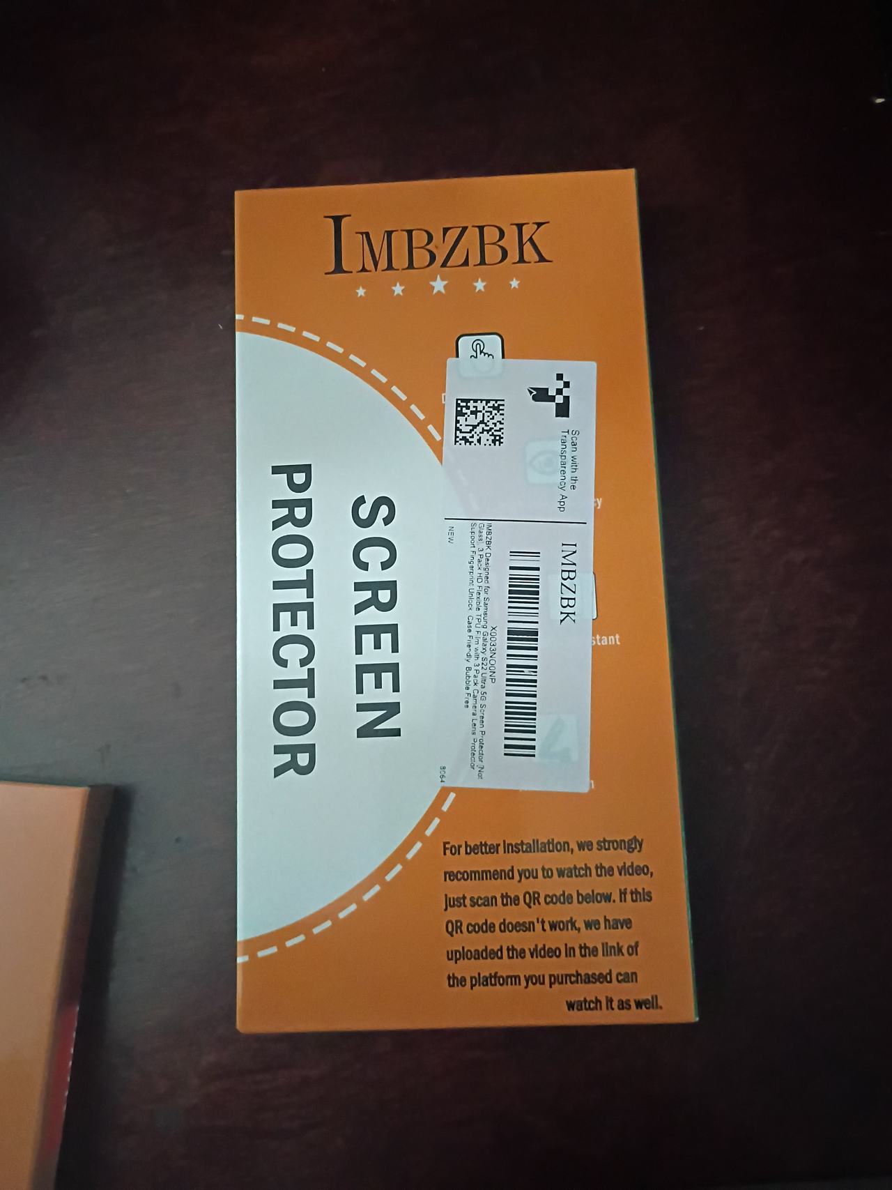 IMBZBK Screen Protector for Samsung Galaxy S23 Ultra 5G