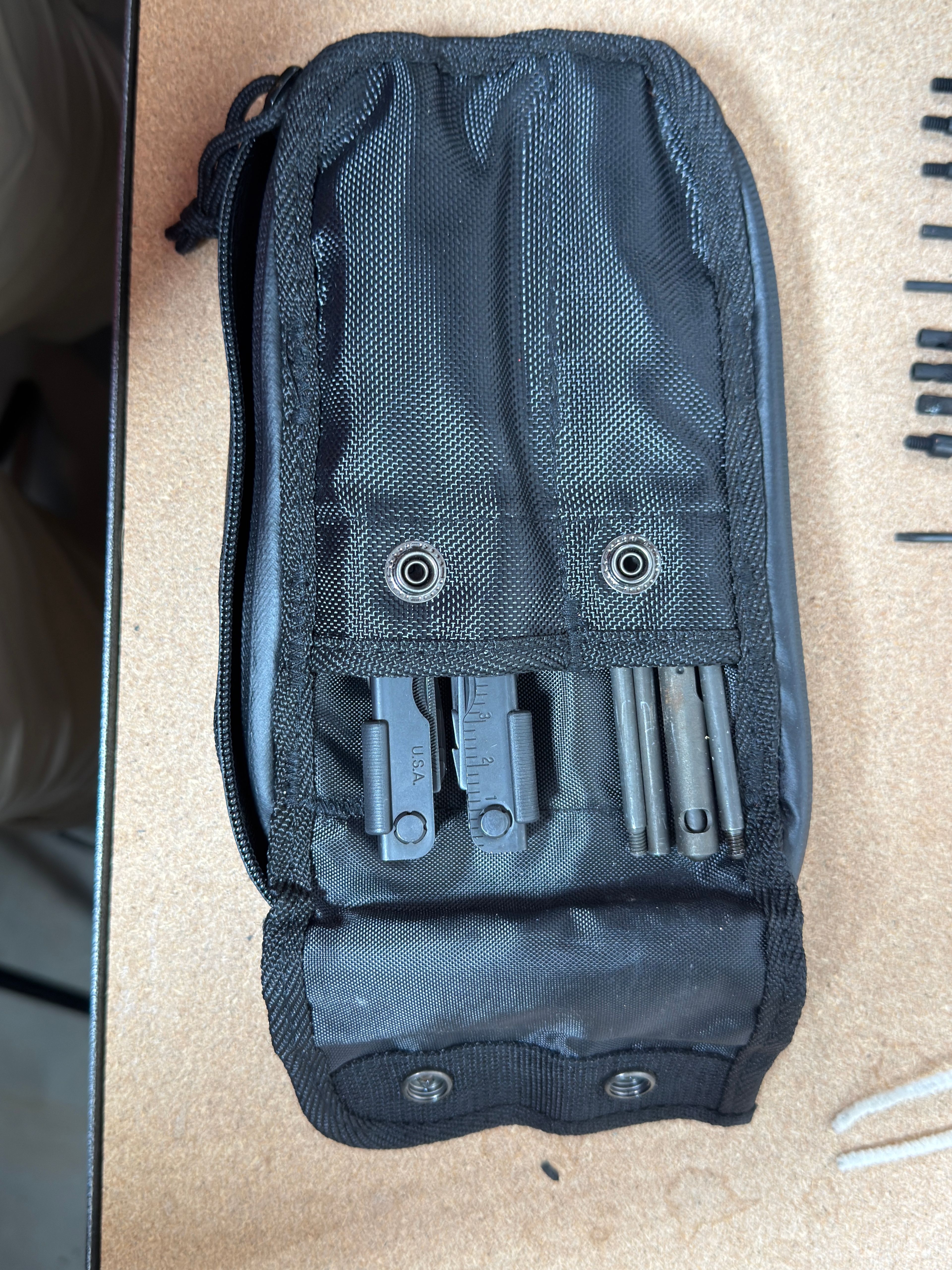 Military soliders Gerber cleaning kit