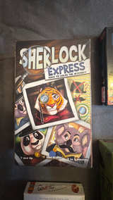 Family Board Game Lot- Sherlock Express, illusion, Quinton, Fishing for Words
 - Image 5