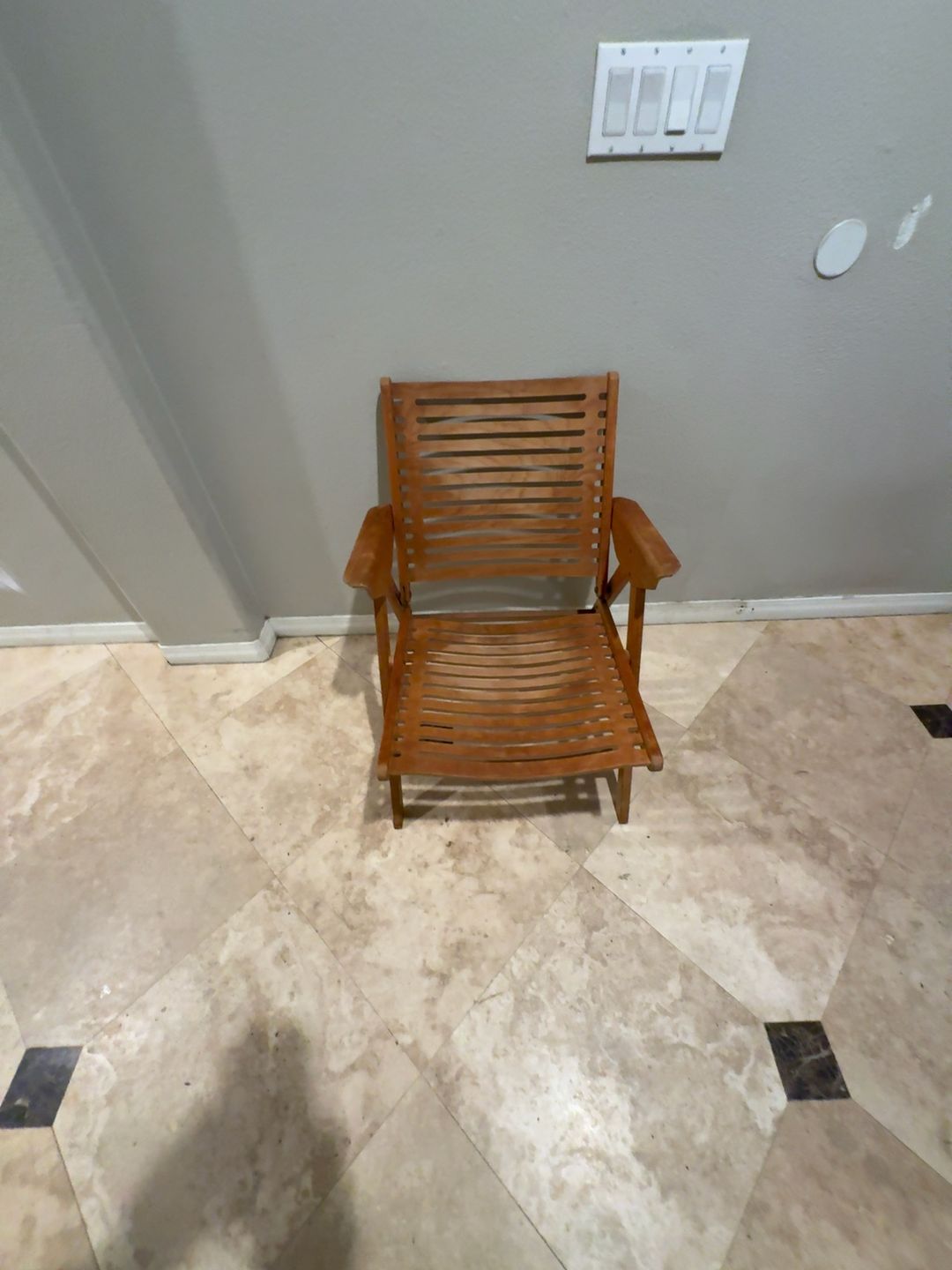 Niko Kralj Rex Folding Chair (Wood)