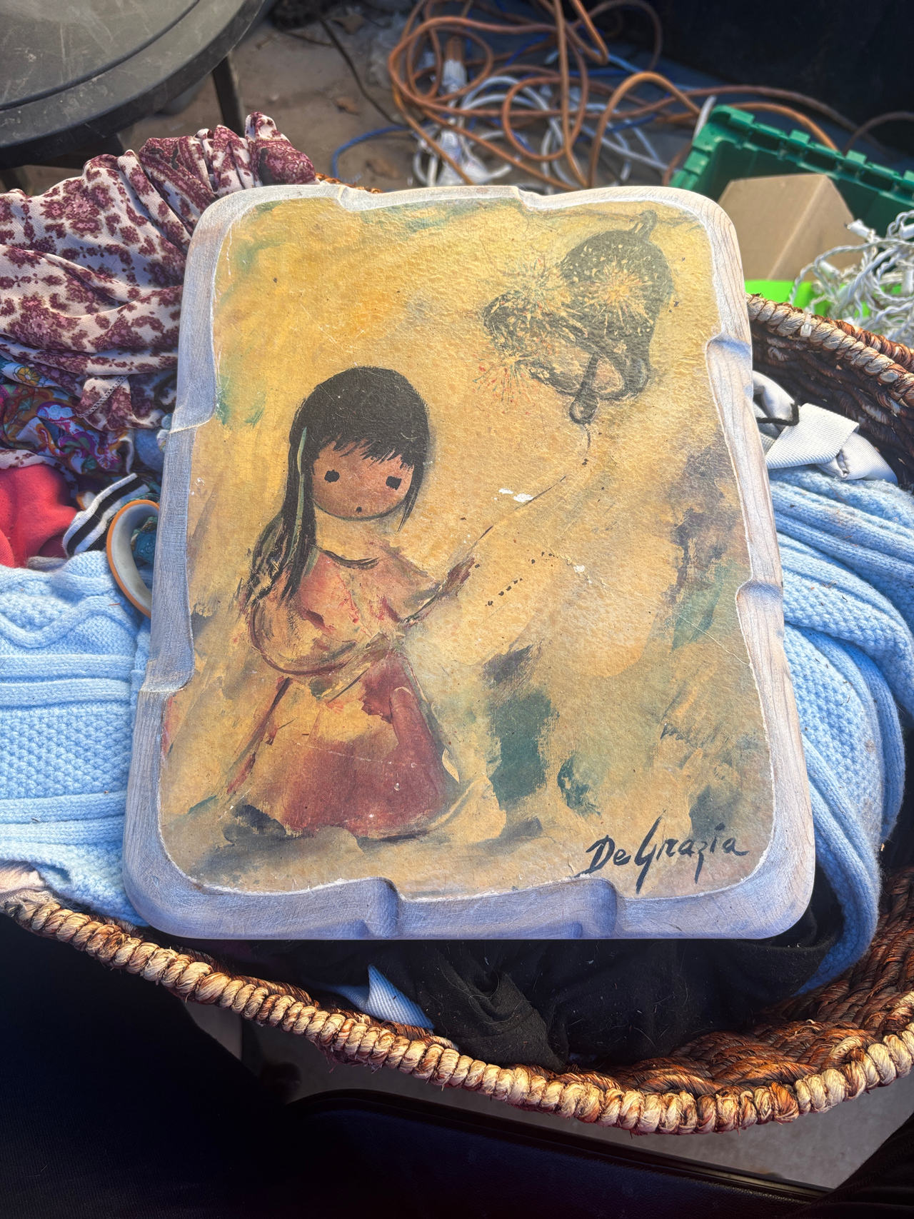 Vintage DeGrazia Wall Plaque