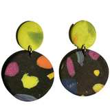 Handmade Terrazzo Polymer Clay Earrings - Image 1