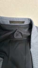 Hugo Boss Light Blue Micro-Check Blazer - Image 5