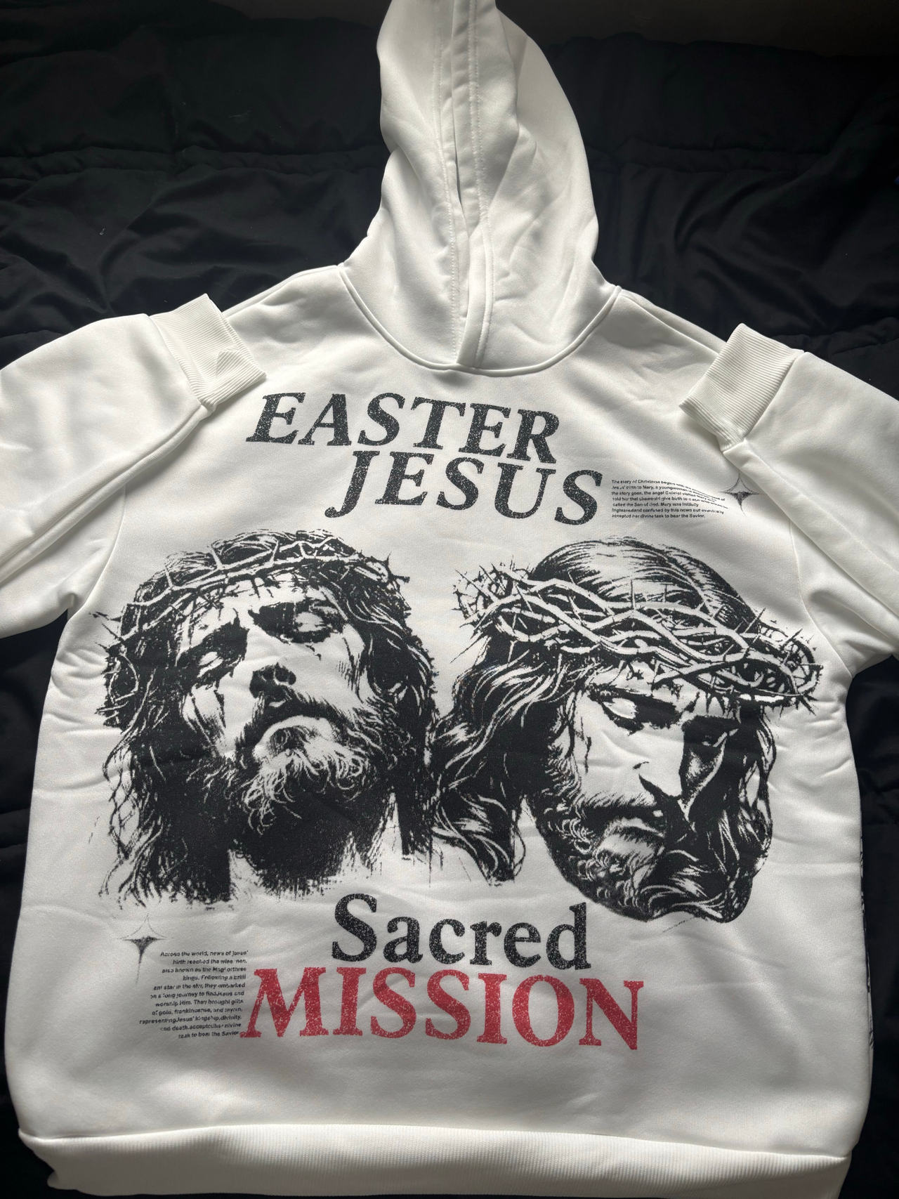 Easter Jesus Sacred Mission Hoodie