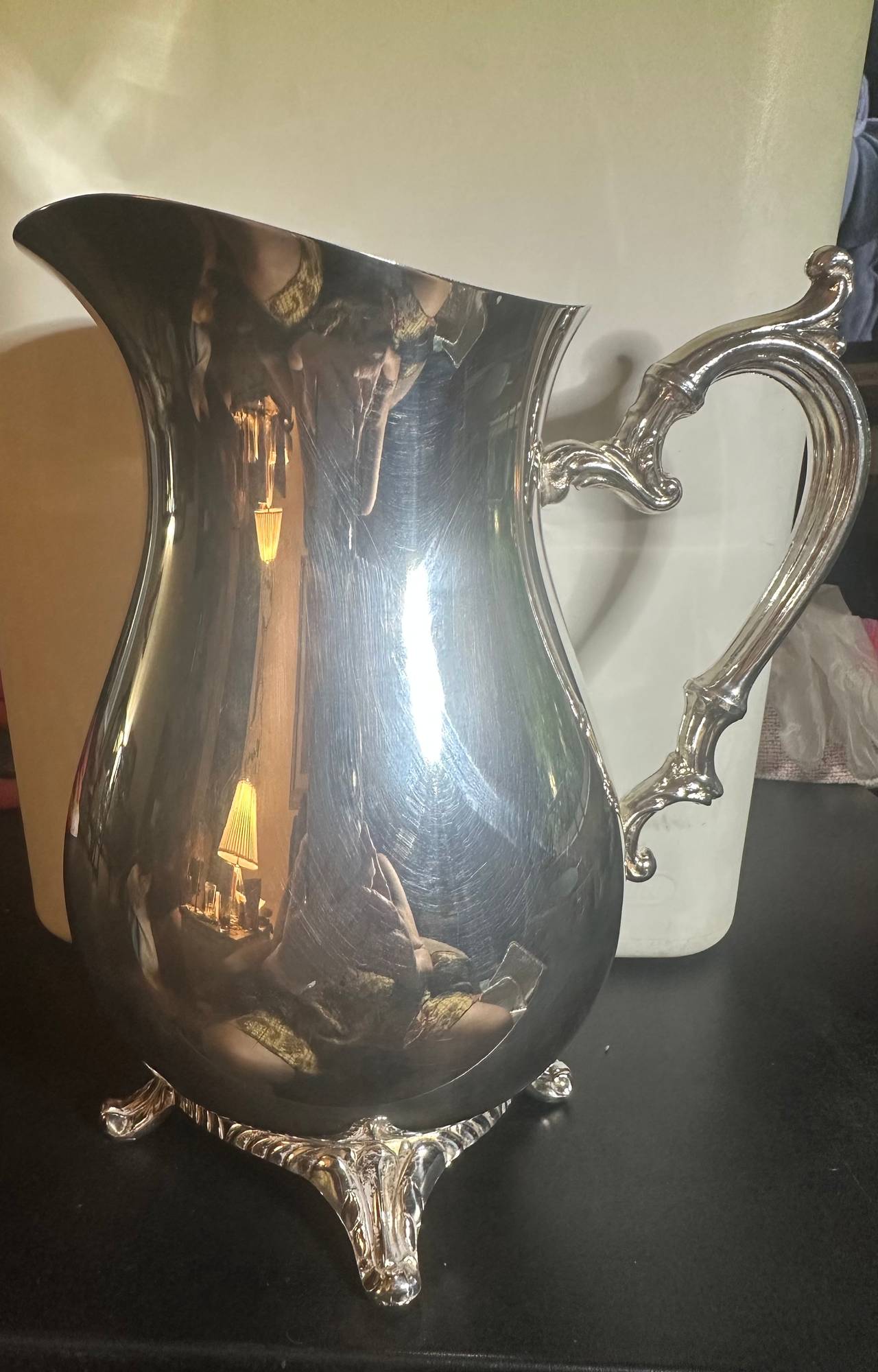 Wm. Rogers & Son Revere Silverplate Water Pitcher