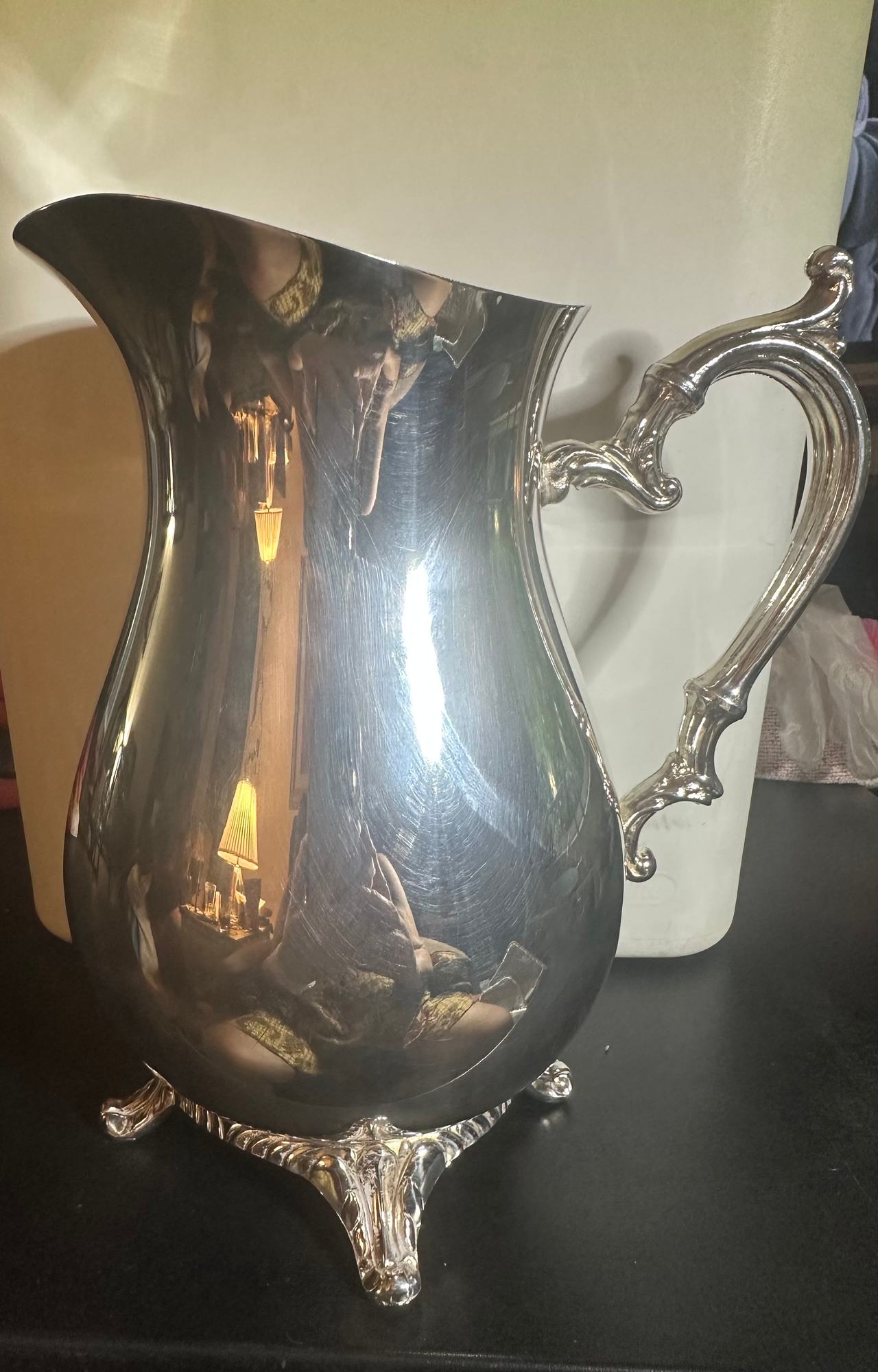 Wm. Rogers & Son Revere Silverplate Water Pitcher
