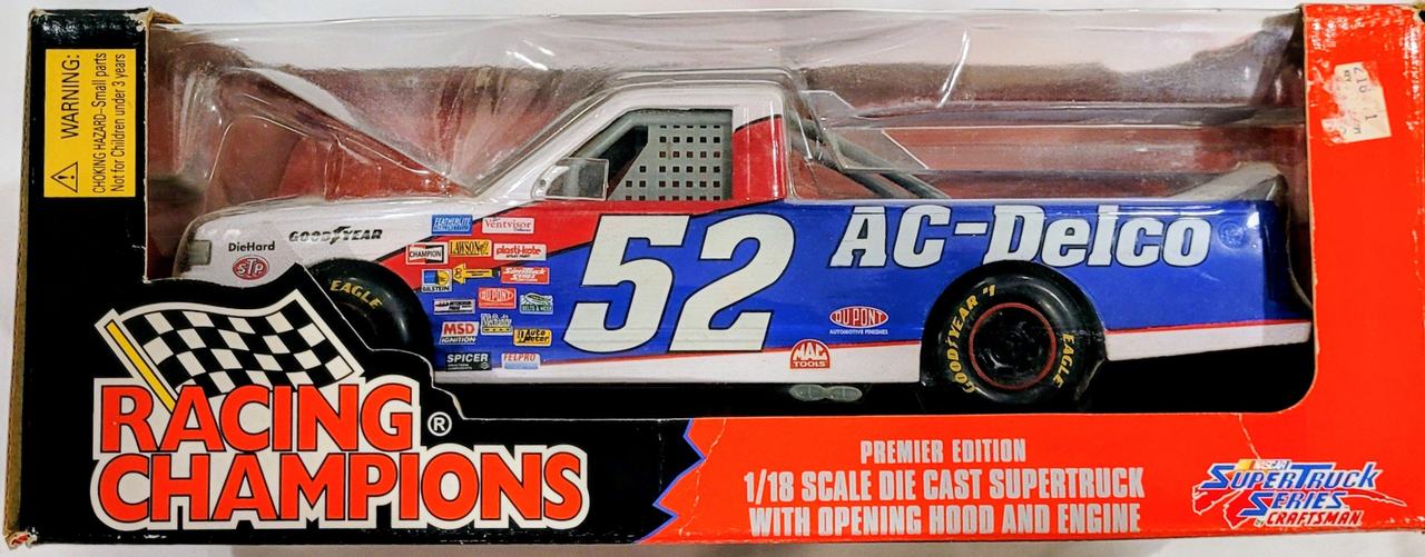 Racing Champions 1/18 Scale Die Cast SuperTruck Ken Schrader #52 AC-Delco