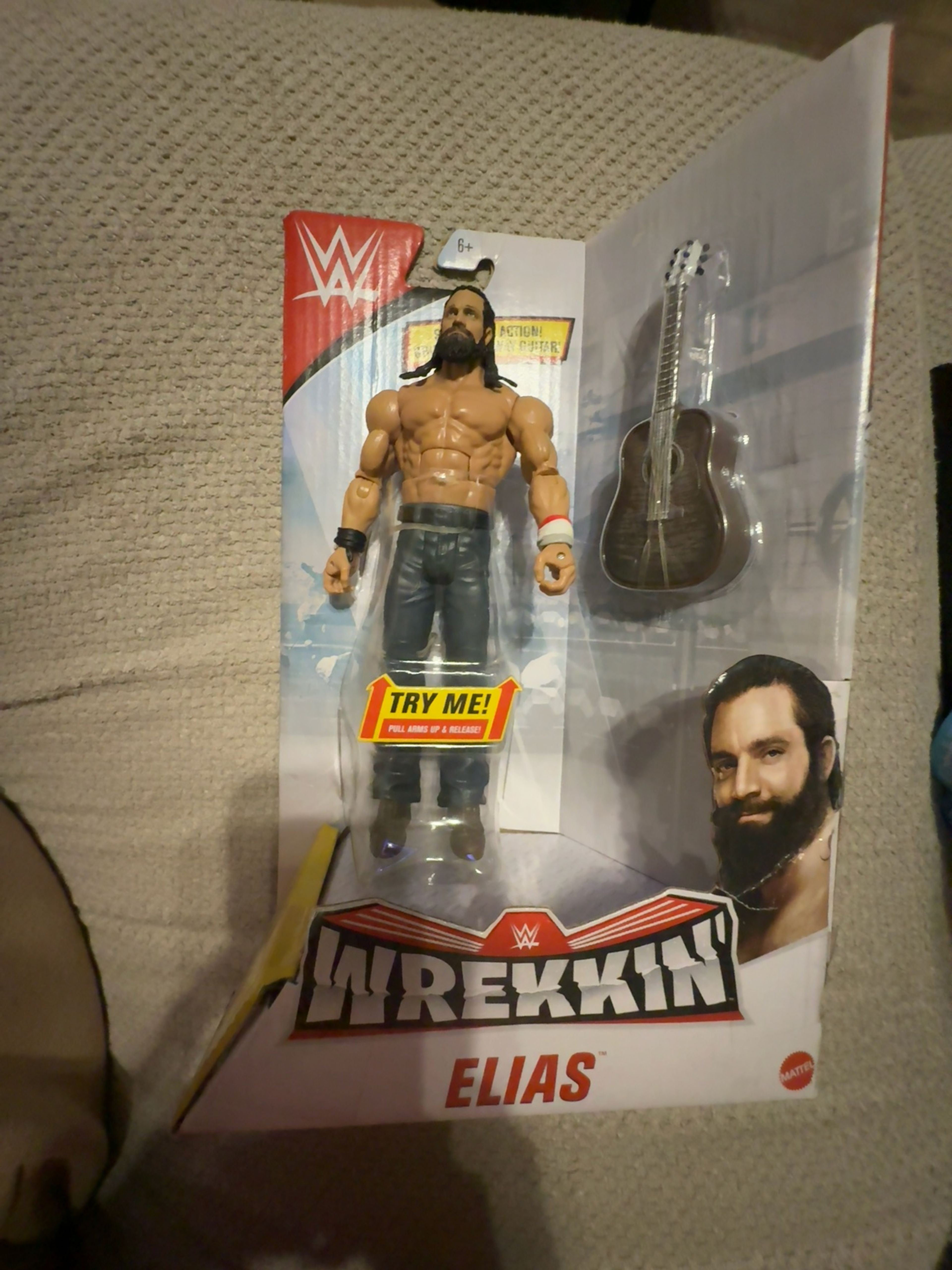 WWE 6-inch Elias Action Figure Basic Series #88