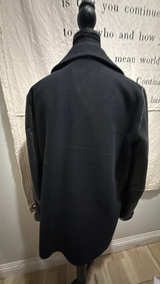 Gap cotton Moto Lamb Leather Collar Coat - Image 2