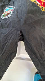 Reason Full Zip Jacket with Patches XL RIP ON BACK BOTTOM  - Image 6