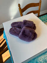Faux Fur Slippers - Image 1