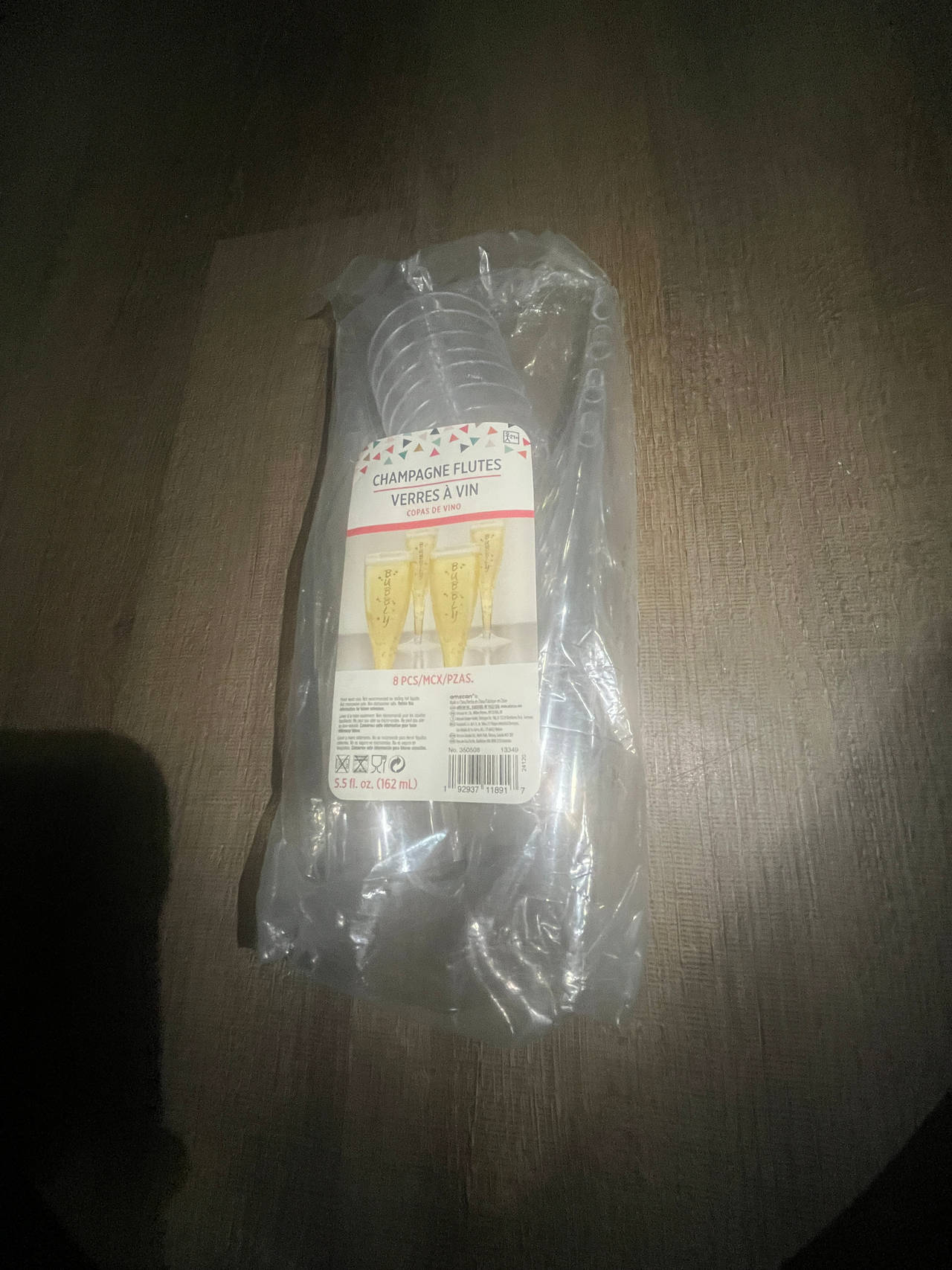 Plastic Champagne Flutes