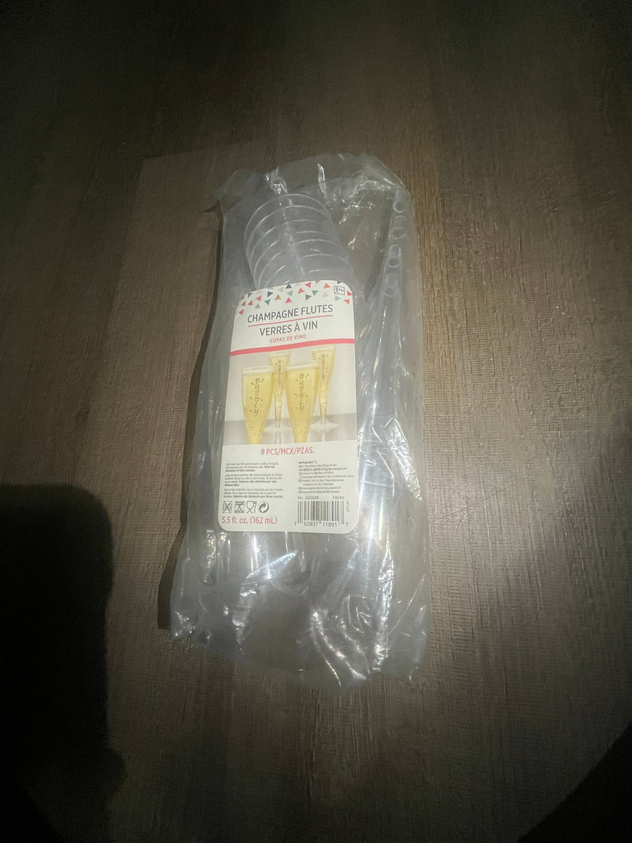 Plastic Champagne Flutes