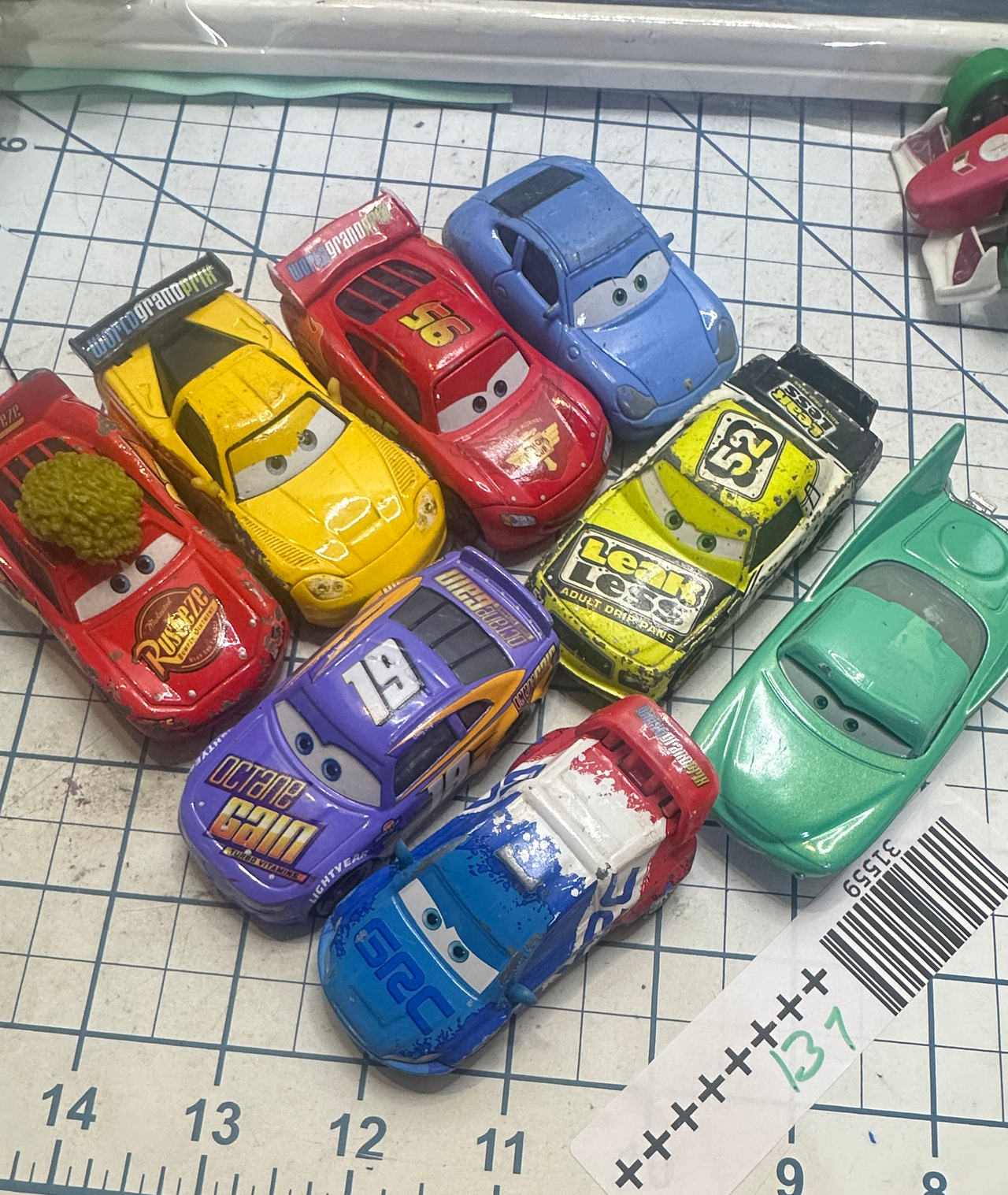 Mattel Disney Pixar Cars Die-Cast Character Cars Lot