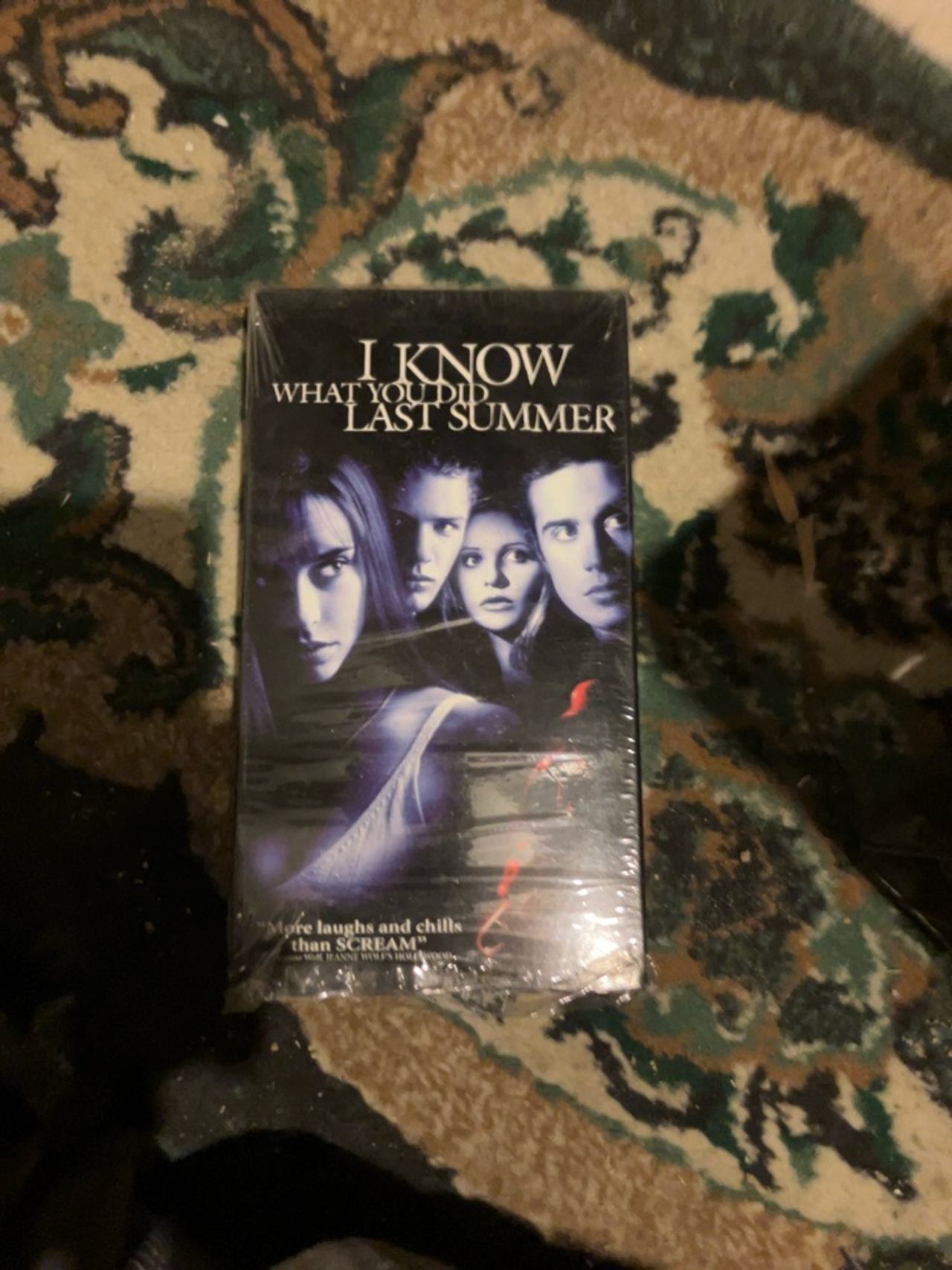 I Know What You Did Last Summer VHS Tape