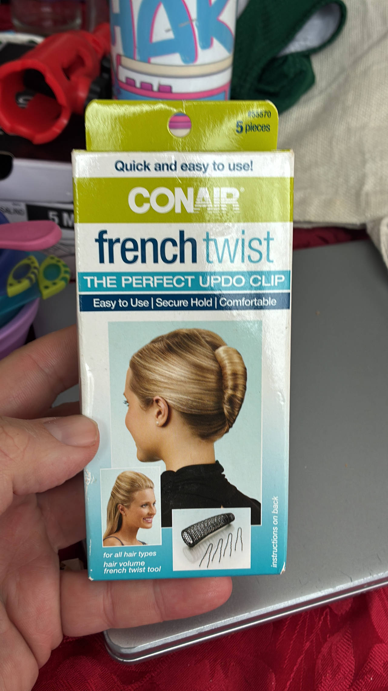 Conair French Twist The Perfect Updo Clip