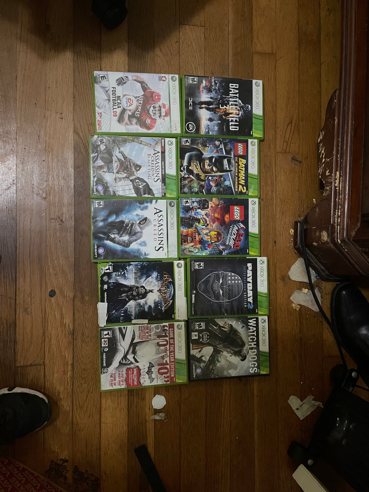 Xbox 360 Video Game Lot