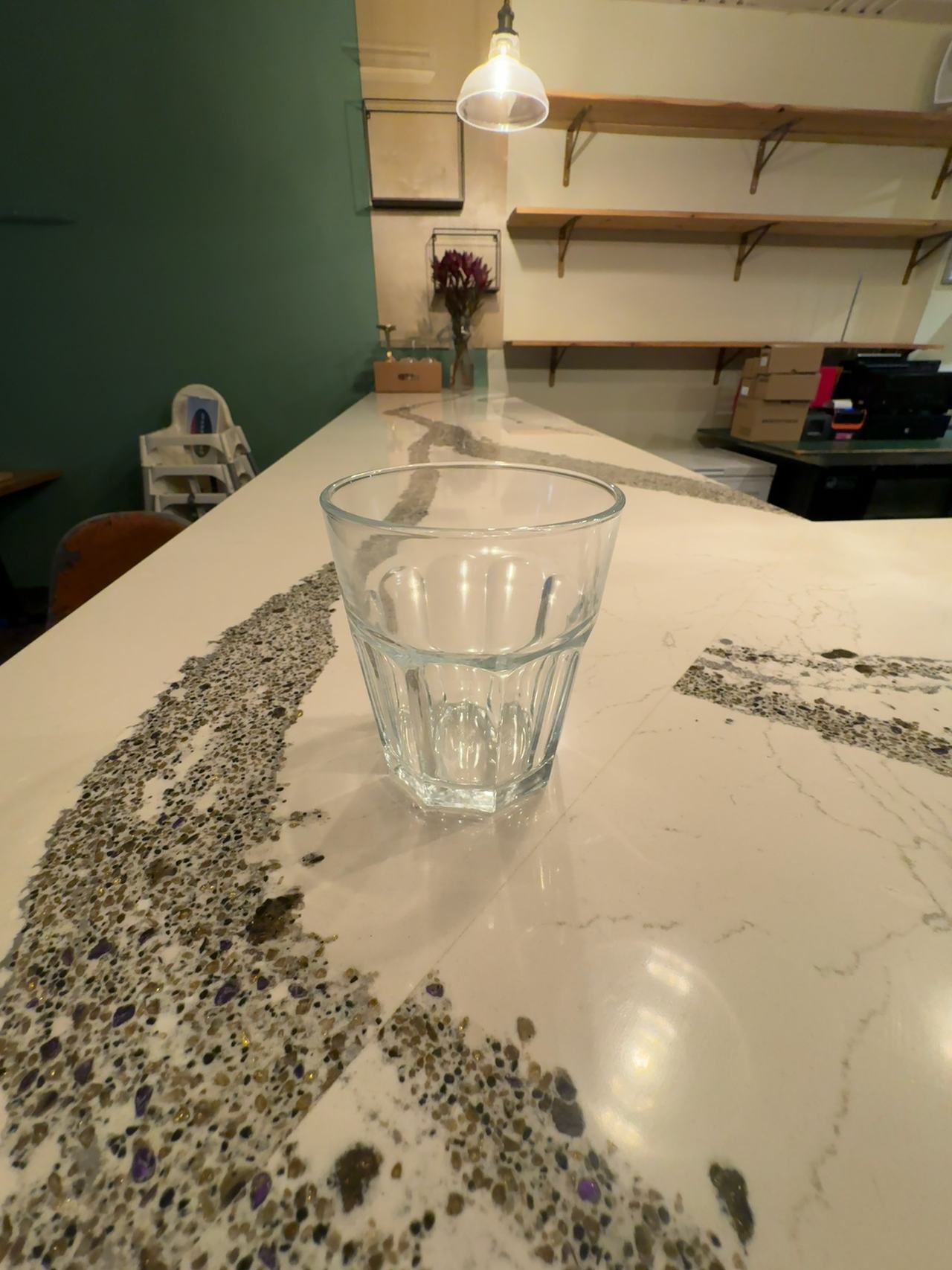 IKEA POKAL Clear Glass Tumbler 12 oz