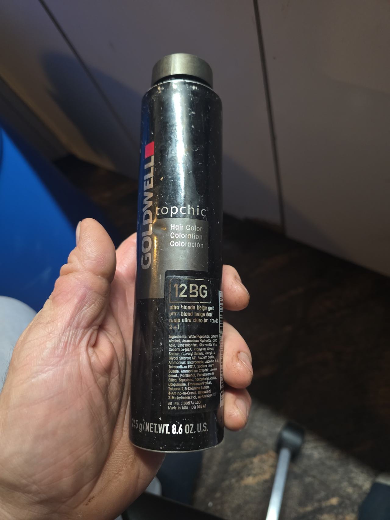 Goldwell Topchic Hair Coloration 12BG Ultra Blonde Beige Gold