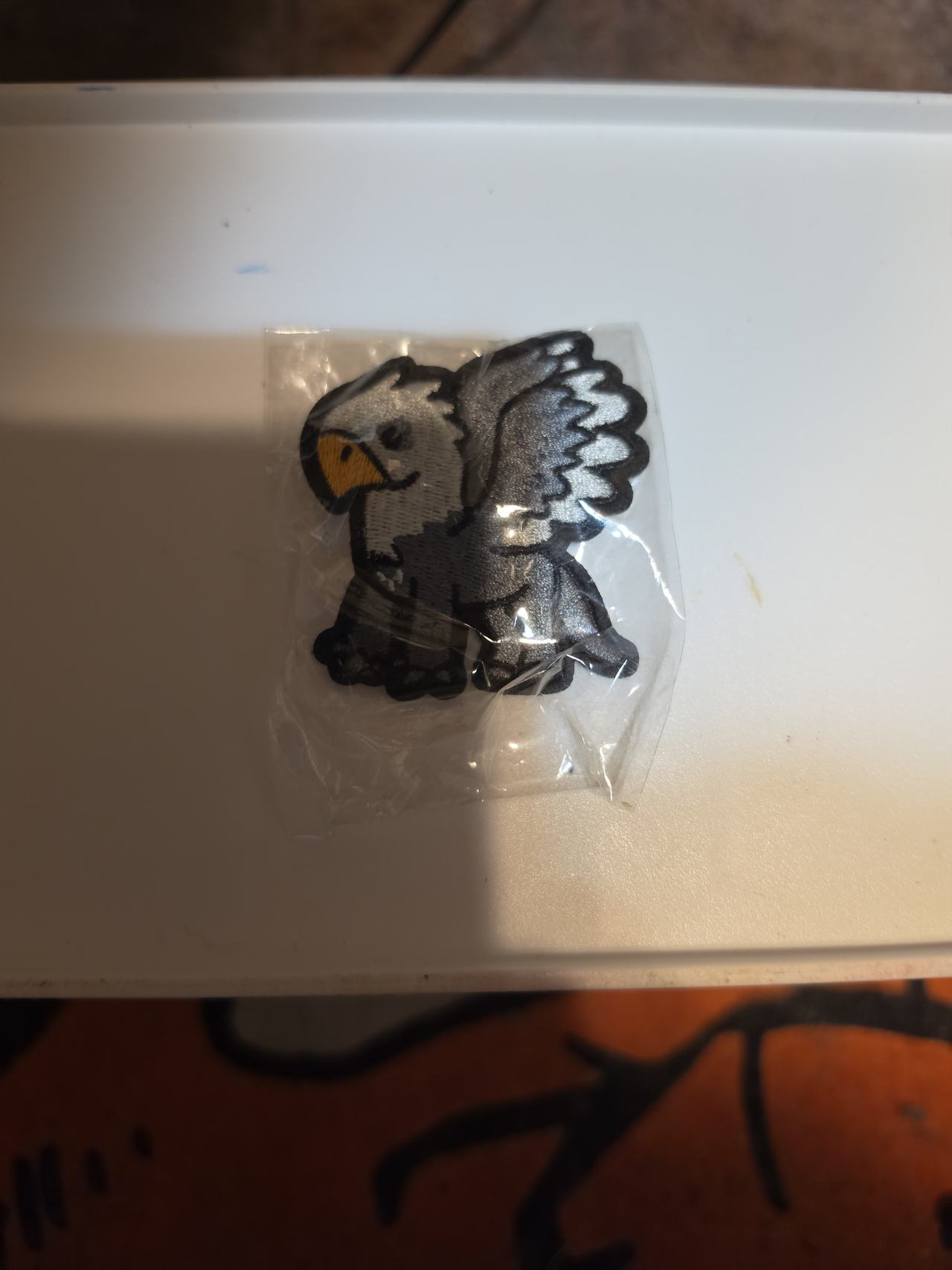 Griffin Embroidered Iron-On Patch