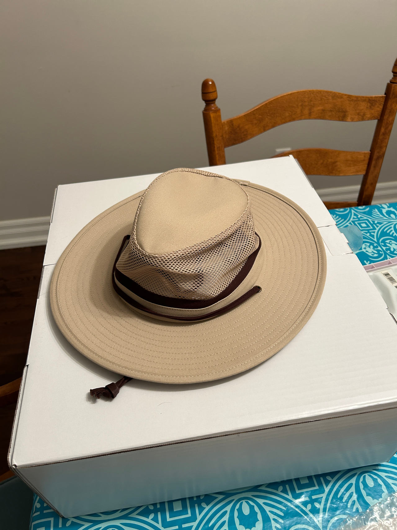 Wide Brim Mesh Safari Hat