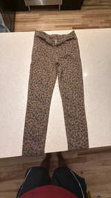 American Eagle Leopard Print Jeans - Image 2