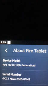 Amazon Fire tablet HD 8 12 gen - Image 2