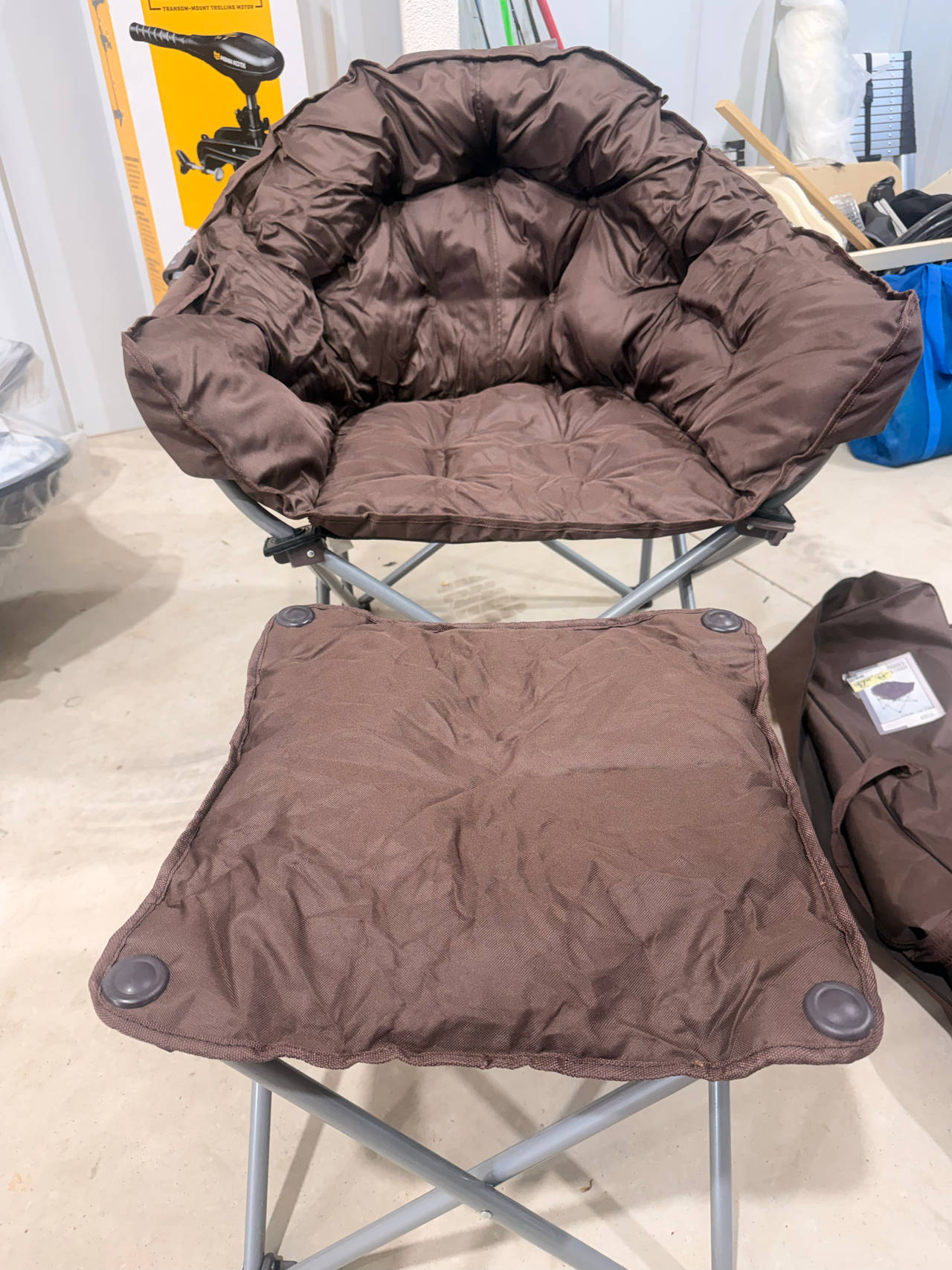 Guide Gear Oversized Club Chair with Ottoman