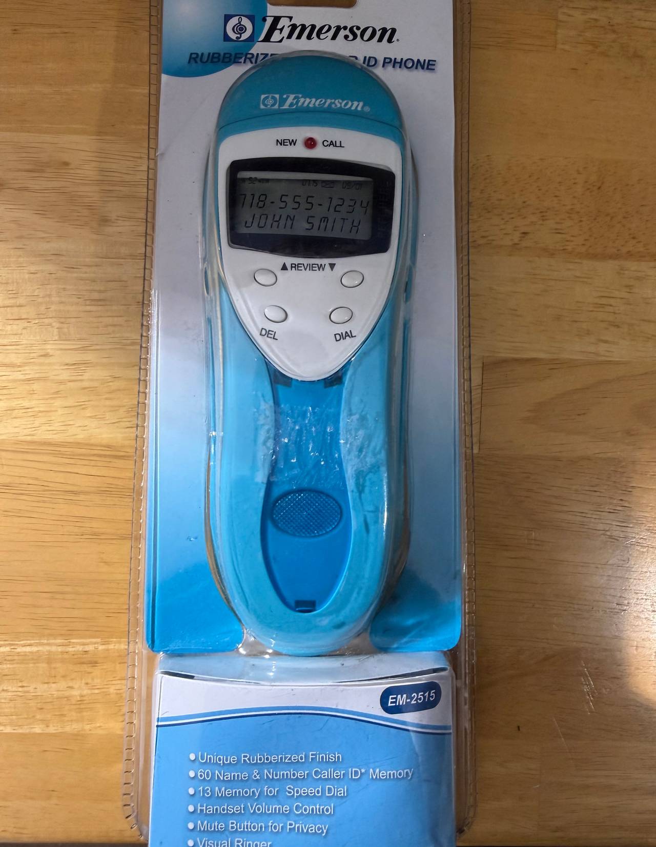 Emerson EM-2515 Rubberized Corded Phone