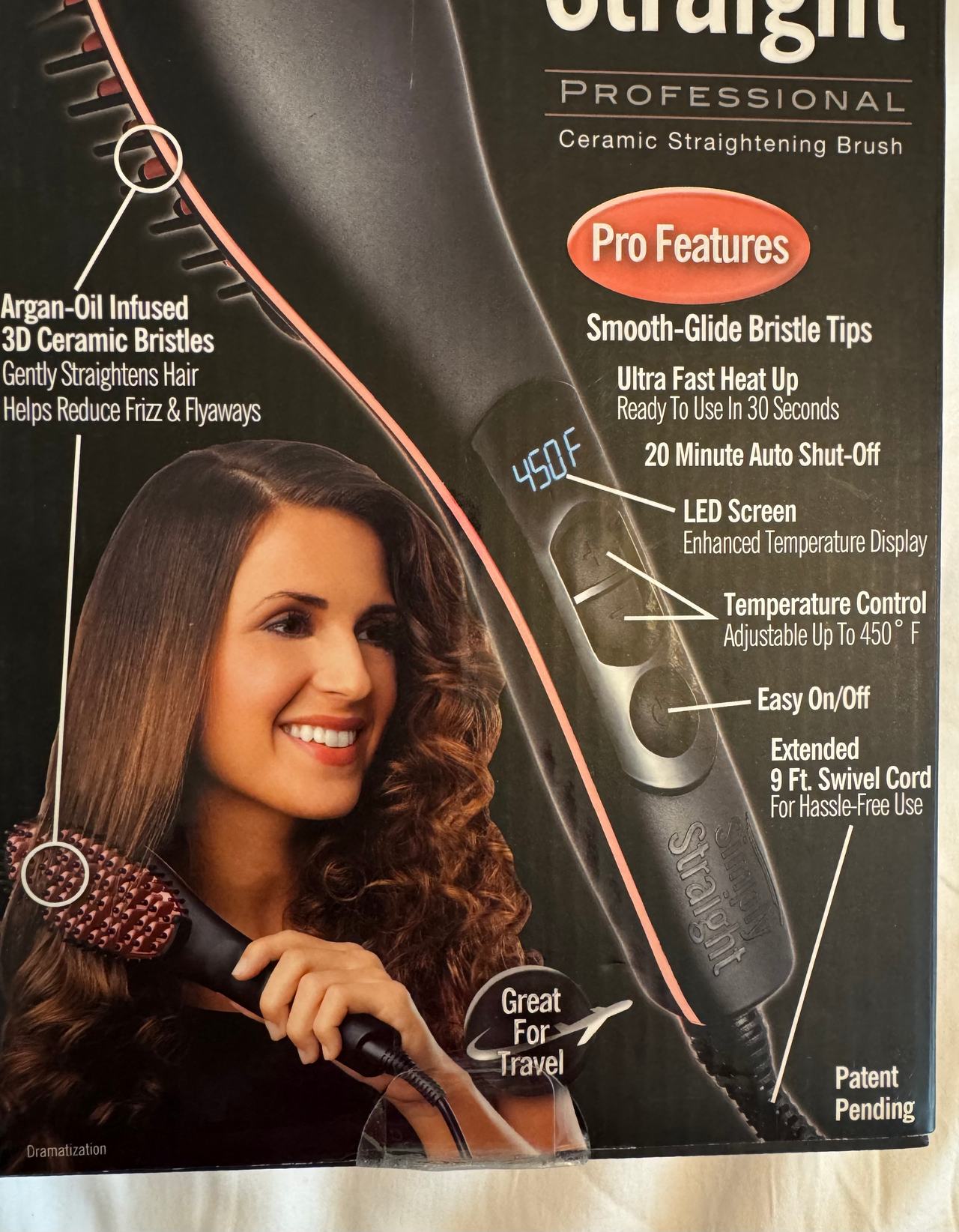 Simply Straight Professional Ceramic Straightening Brush