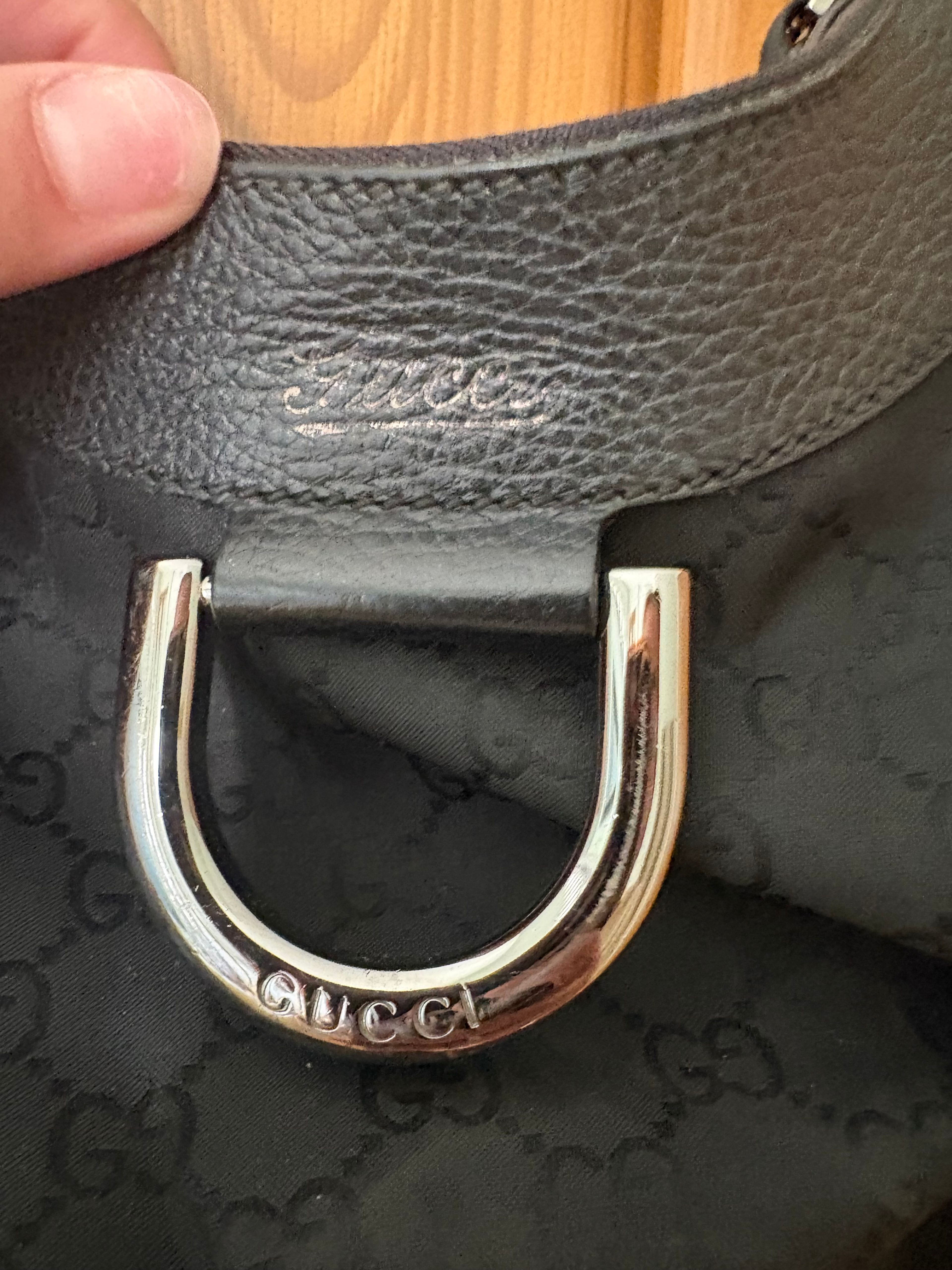Gucci Abbey D-Ring Hobo Bag GG Canvas Medium - Image 2
