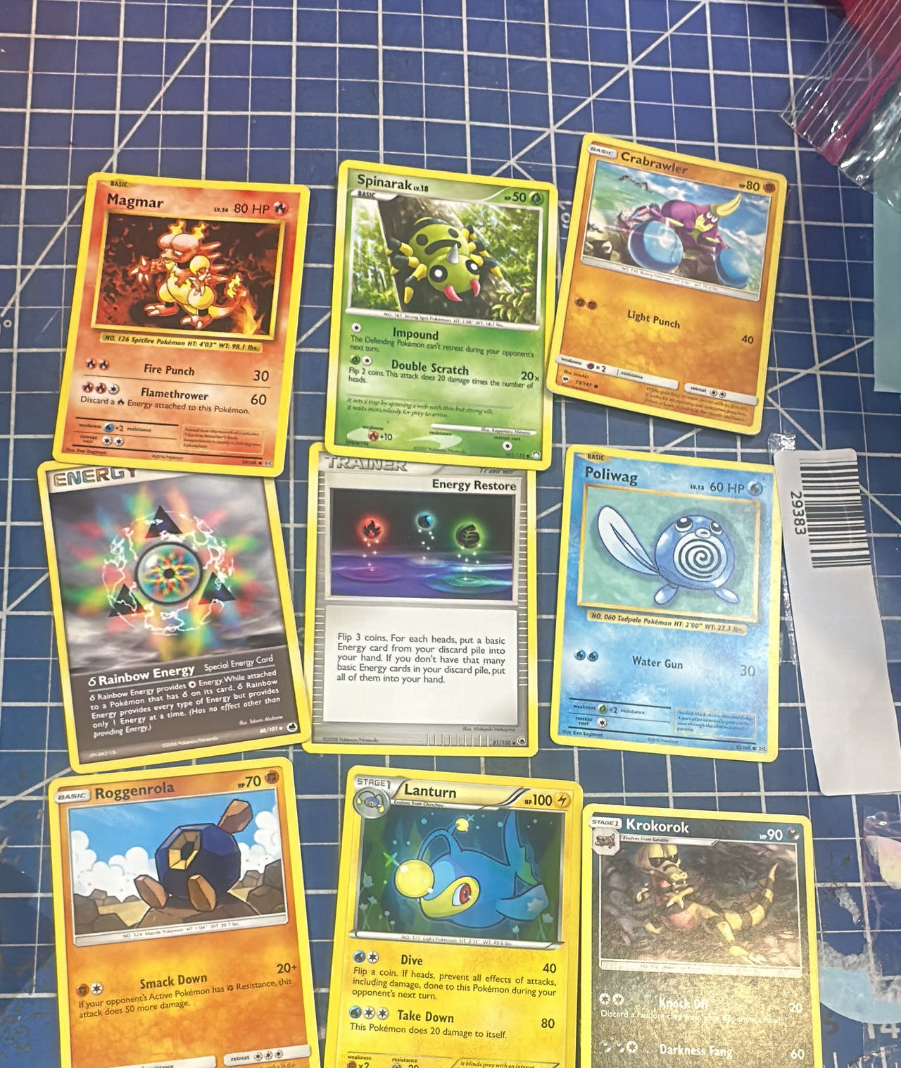 Pokemon Cards 9 card lot