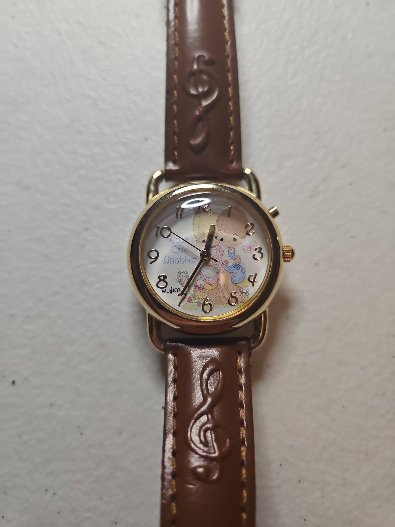 Precious Moments Love One Another Musical Watch