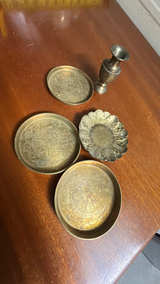 Vintage Brass Tray - Image 2
