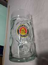 Paulaner Munchen Dimpled Glass Beer Stein 0.5L - Image 4