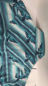 Ariat Real Women's Southwestern Print Snap Shirt small - Image 8