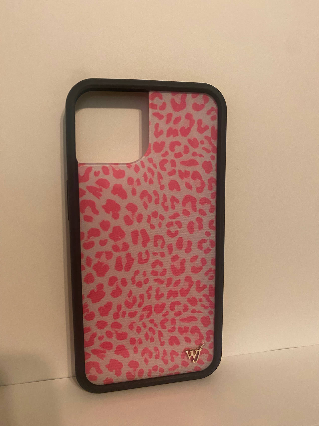 Wildflower iPhone 14 Case - Pink Leopard