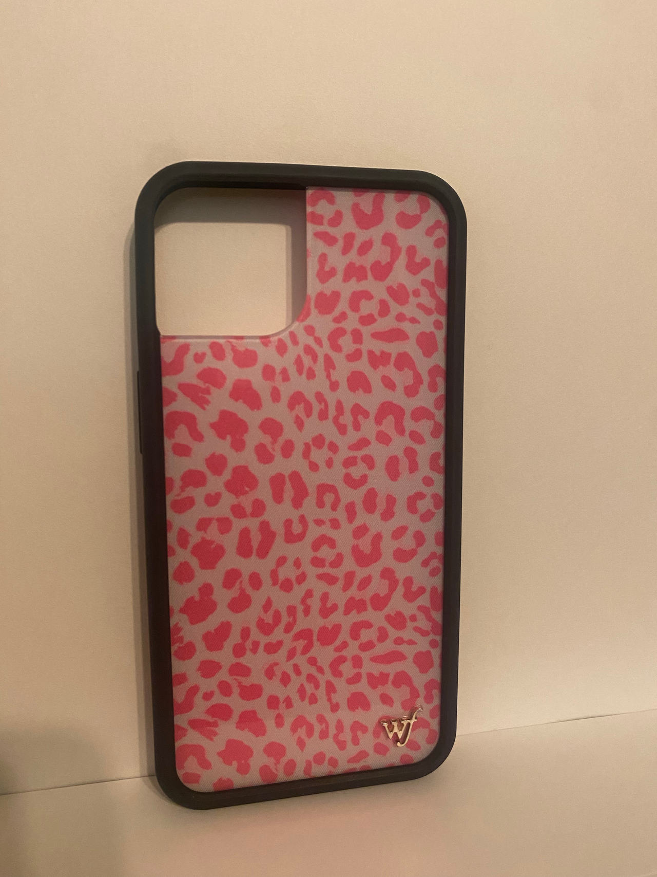 Wildflower iPhone 14 Case - Pink Leopard
