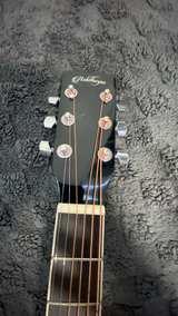 Ashthorpe Left-Handed Full-Size Cutaway Acoustic Guitar - Image 2