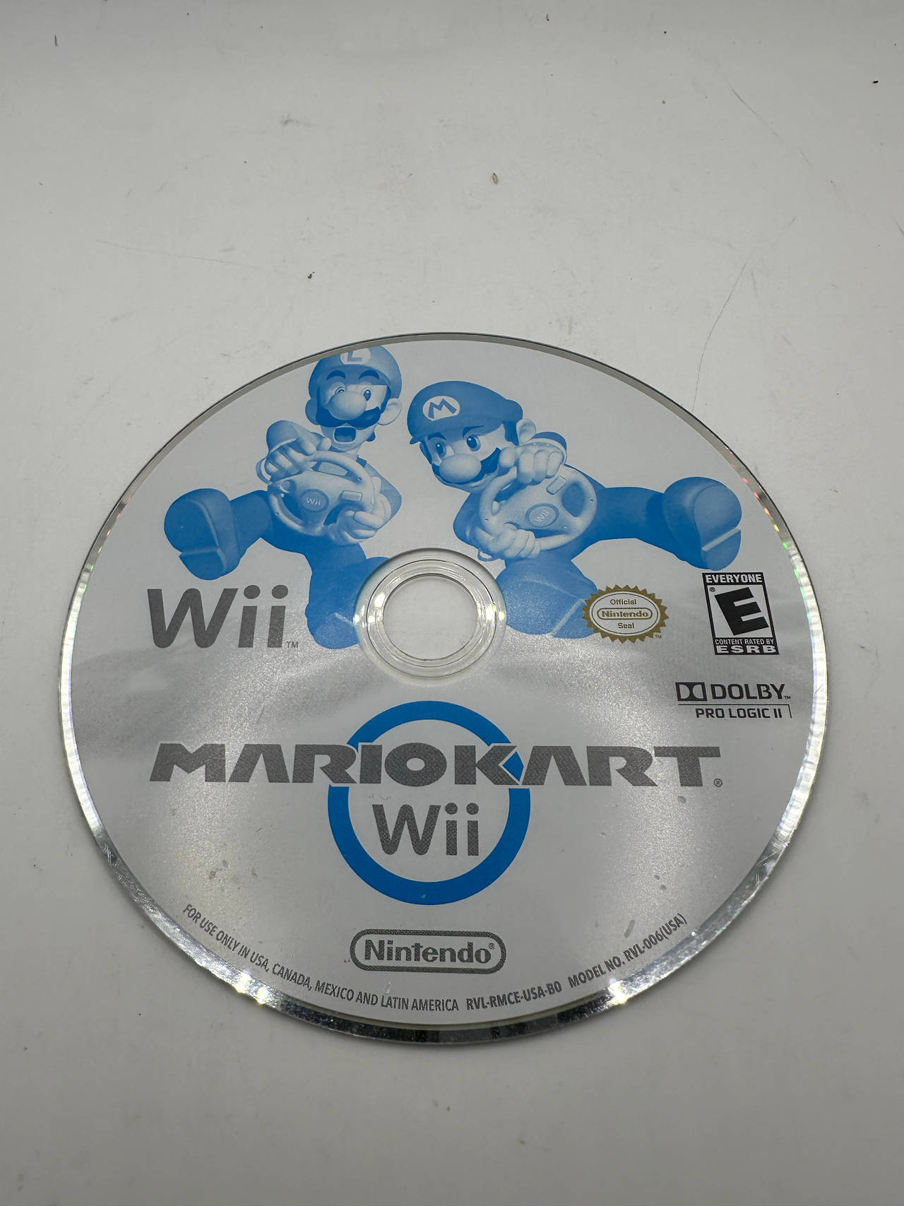 Mario Kart Wii (Nintendo, 2008) Disc Only Fully Tested Works