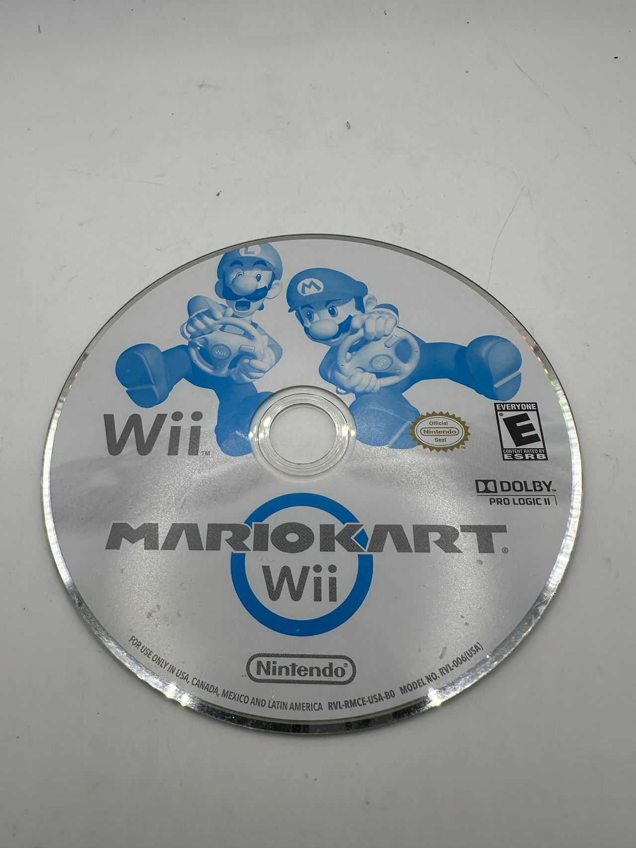 Mario Kart Wii (Nintendo, 2008) Disc Only Fully Tested Works