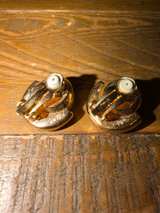 Swarovski Vintage Pink Crystal Rhinestone Clip-On Earrings - Image 3
