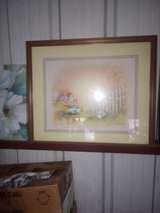 Barbara Mock Country Garden with Geese Framed Art Print - Image 4
