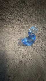 Blue Glass Swan Figurine - Image 5