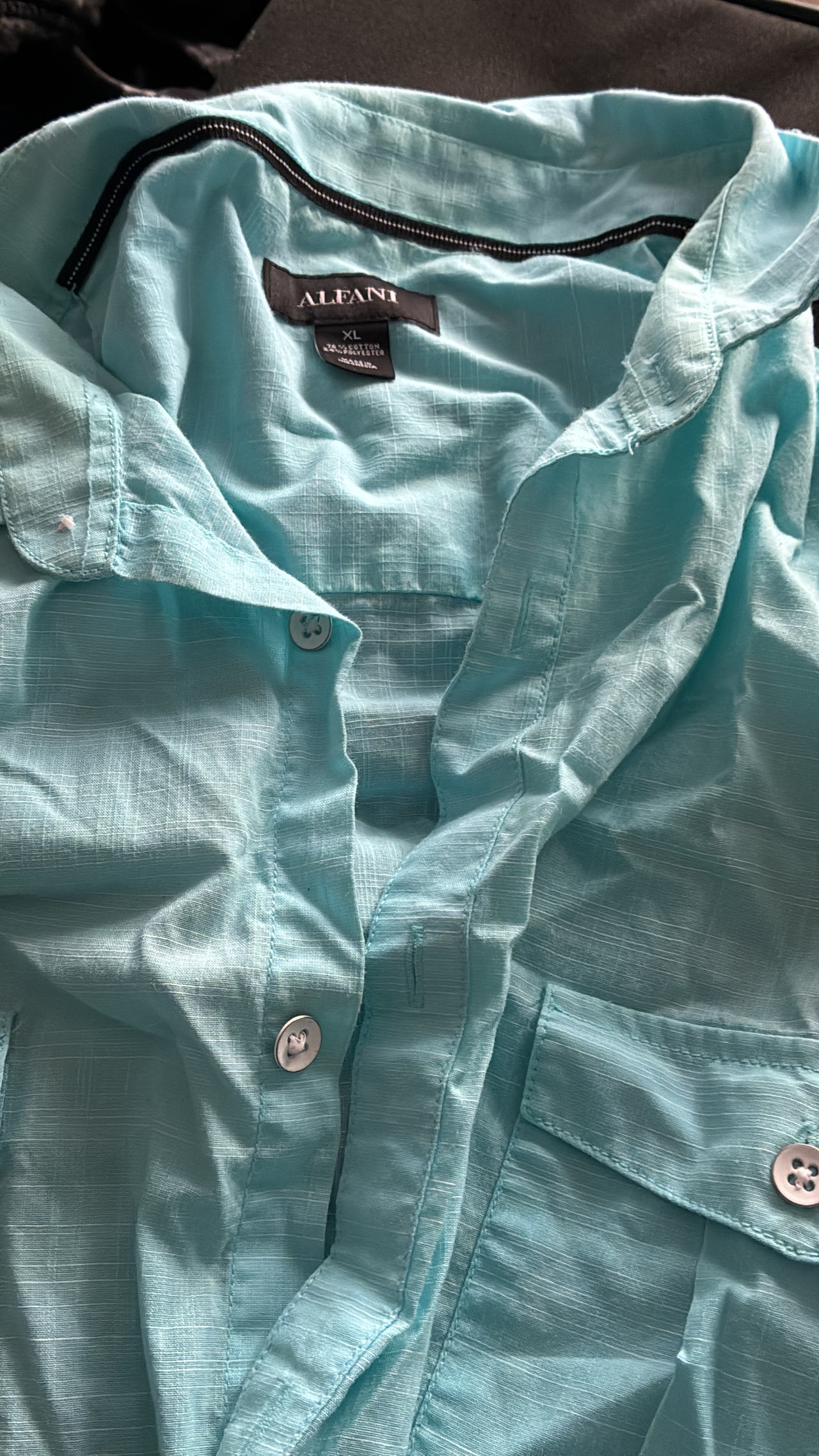 Alfani Men's Textured Button Down Shirt