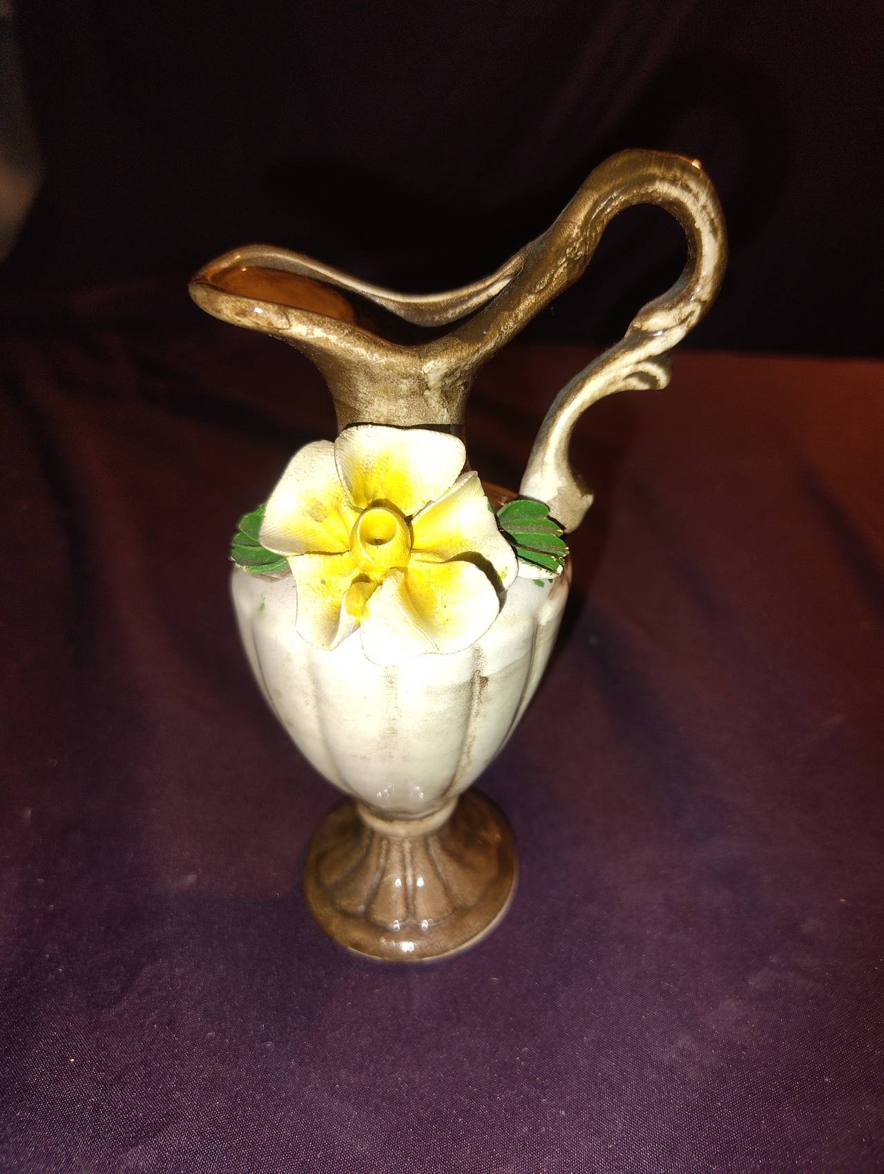 Porcelain Decorative Pitcher Vase