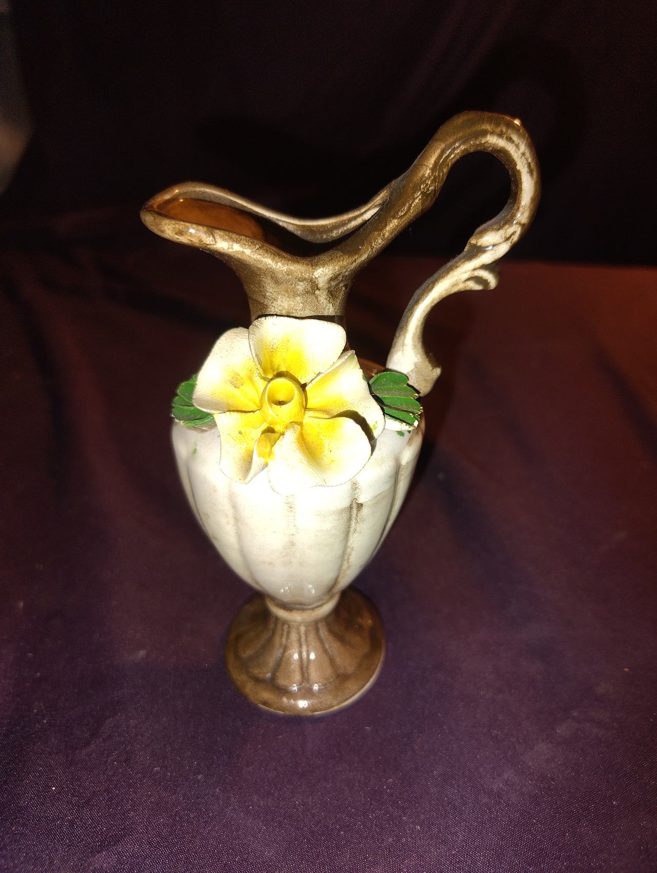 Porcelain Decorative Pitcher Vase