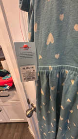 Cat & Jack Girls' Heart Print Knit Maxi Dress - Image 2
