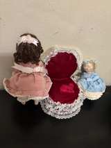 Donna RuBert Porcelain Dolls with Lace Chair - Image 5