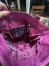 Vera Bradley Frill Tote Handbag Floral Blue - Image 4